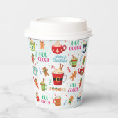 Gobelets En Papier Christmas Cococoa, Ginger Cookies (Recto)