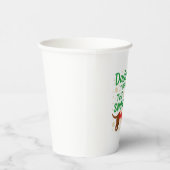 Gobelets En Papier Christmas Dachshund Paper Cups (Droite)