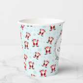 Gobelets En Papier Christmas Elements Santa Claus Paper cup (Recto)