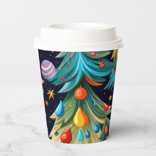 Gobelets En Papier Christmas Paper cup (Verso)