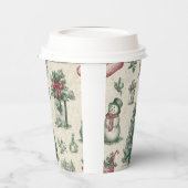 Gobelets En Papier Christmas paper cup (Gauche)