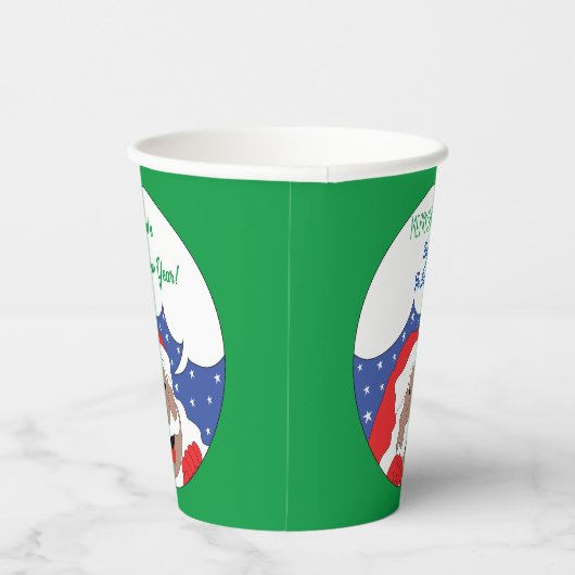 Gobelets En Papier Christmas Père Noël dit (Droite)