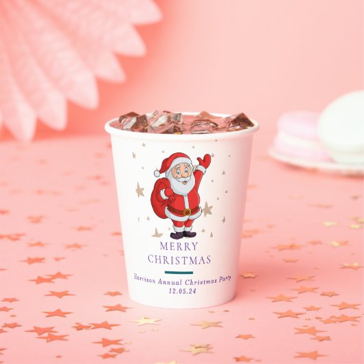 Gobelets En Papier Christmas Tree Snowman Christmas Party  I (Insitu)