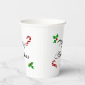 Gobelets En Papier Christmas Wishes Paper Cups (Droite)