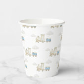 Gobelets En Papier Chugga Chugga Train Birthday  (Gauche)