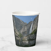 Gobelets En Papier Chutes de Yosemite III du parc national Yosemite (Verso)