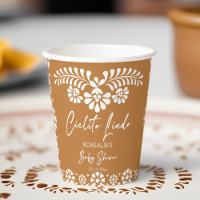Cielito lindo terracotta baby shower mexicain