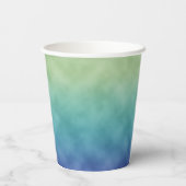 Gobelets En Papier Cieux Bleus (Verso)