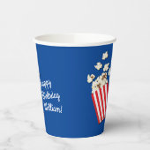 Gobelets En Papier Cinéma Popcorn fête d'anniversaire (Gauche)