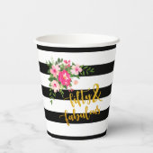 Gobelets En Papier Cinquante et fabuleuse coupe de papier (Verso)