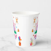 Gobelets En Papier Cirque Carnaval Thème Coloré Anniversaire (Droite)