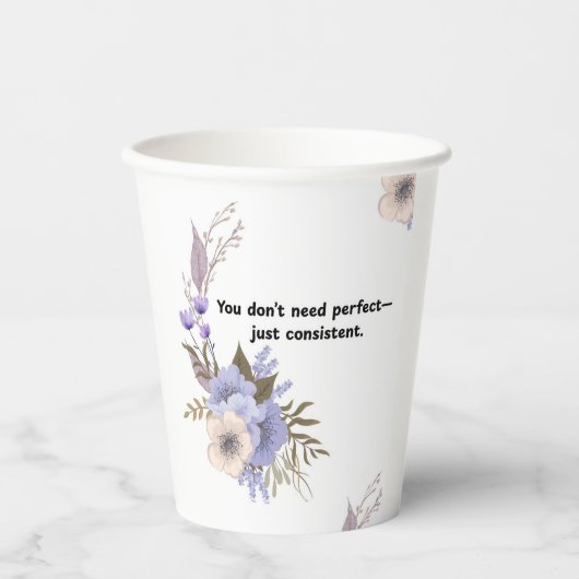 Gobelets En Papier Citation (Recto)