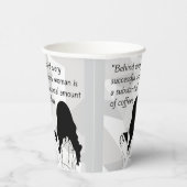 Gobelets En Papier citation de café (Droite)