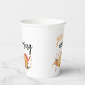 Gobelets En Papier Citation de Citrouille de Good Morning Modern (Droite)