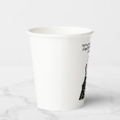 Gobelets En Papier Citation drôle de Shakespeare (Droite)