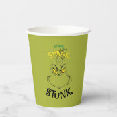 Gobelets En Papier Citation Grinch Mister Stink Stunk (Gauche)
