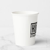 Gobelets En Papier Citation motivationnelle et de motif (Droite)