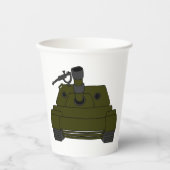 Gobelets En Papier Citerne militaire (Recto)