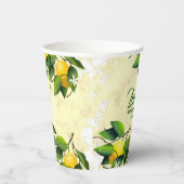 Gobelets En Papier Citron Fruit Citron Citroncello (Droite)