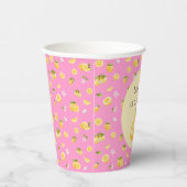 Gobelets En Papier Citron sucré Un 1er anniversaire (Droite)