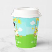 Gobelets En Papier Citronade Stand Birthday Black Hair Boy (Droite)