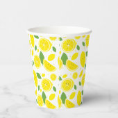Gobelets En Papier Citrons mignons (Droite)