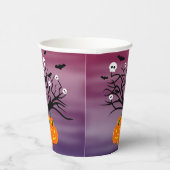 Gobelets En Papier Citrouille d'Halloween Jack o’ Lanterne Dead Tree (Droite)
