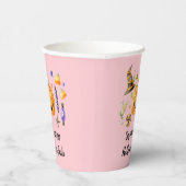 Gobelets En Papier Citrouille Spooktacular Halloween Bash Party rose (Droite)