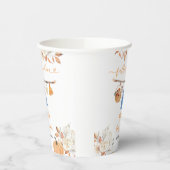 Gobelets En Papier Citrouille Vêtements d'automne Baby shower d'autom (Gauche)