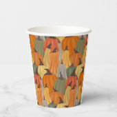 Gobelets En Papier Citrouilles cosy (Verso)