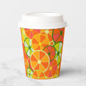 Gobelets En Papier Citrus à découpe brillante Tasse à papier (Recto)