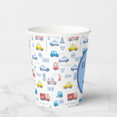 Gobelets En Papier City Transport Camion Deuxième fête d'anniversaire (Droite)