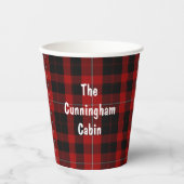 Gobelets En Papier Clan Cunningham Plaid Custom Paper Cups (Recto)
