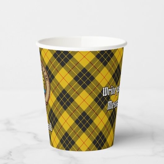 Gobelets En Papier Clan MacLeod de Lewis Crest (Gauche)