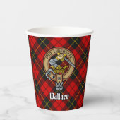 Gobelets En Papier Clan Wallace Crest Coupes en papier (Recto)