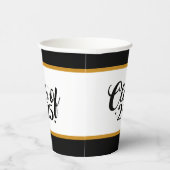 Gobelets En Papier Classe De Diplôme De 2025 (Droite)