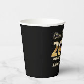 Gobelets En Papier Classe de fin d'études supérieures de 2025 Parti d (Droite)