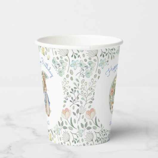 Gobelets En Papier Classic Peter le lapin Beatrix Potter Anniversaire (Droite)