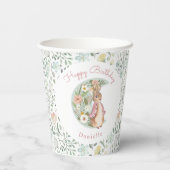 Gobelets En Papier Classic Peter le lapin Beatrix Potter Anniversaire (Verso)
