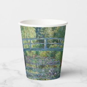 Gobelets En Papier Claude Monet - Bassin de nymphéas, Harmonie verte