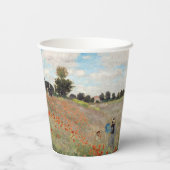 Gobelets En Papier Claude Monet - Champ de pavot (Verso)