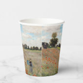 Gobelets En Papier Claude Monet - Champ de pavot (Droite)