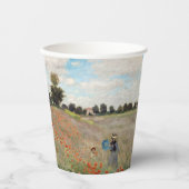 Gobelets En Papier Claude Monet - Champ de pavot (Recto)