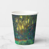 Gobelets En Papier Claude Monet - Coin d'un étang avec des Nénuphars (Verso)