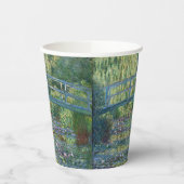 Gobelets En Papier Claude Monet - Eau Lily étang, Harmonie verte (Gauche)