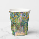 Gobelets En Papier Claude Monet - Le jardin de l'artiste à Vetheuil (Verso)