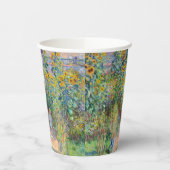 Gobelets En Papier Claude Monet - Le jardin de l'artiste à Vetheuil (Gauche)