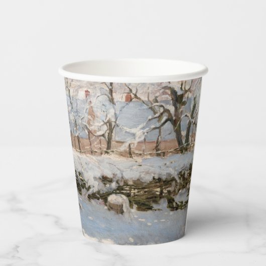 Gobelets En Papier Claude Monet - Le Magpie (Verso)