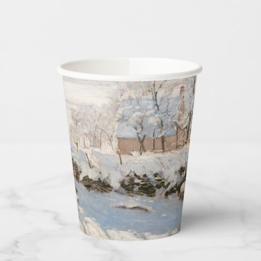 Gobelets En Papier Claude Monet - Le Magpie (Gauche)