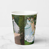Gobelets En Papier Claude Monet - Les femmes dans le jardin (Gauche)